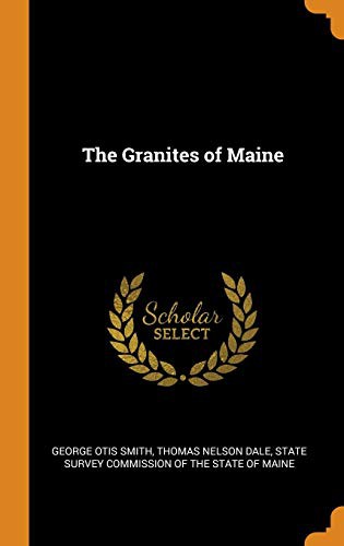 Cover for The Granites of Maine