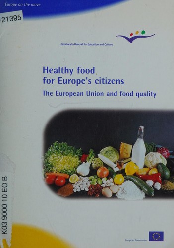 Cover for Healthy food for Europe's citizens