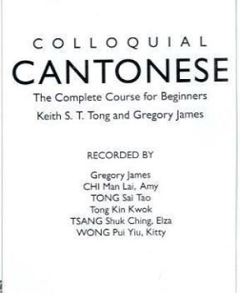 Cover for Colloquial Cantonese