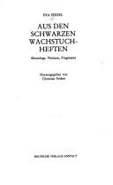 Cover for Aus den schwarzen Wachstuchheften