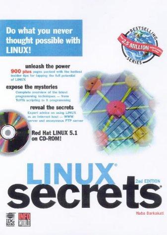 Cover for Red Hat Linux secrets