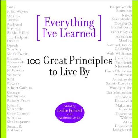 Cover for Everything I've Learned