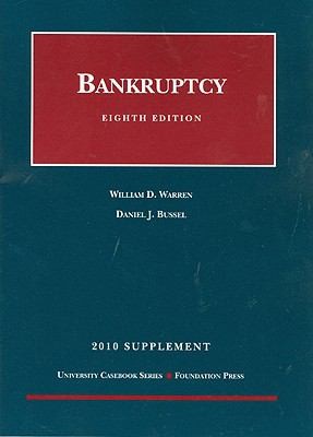 Cover for Warren and Bussels Bankruptcy 8th 2010 Supplement