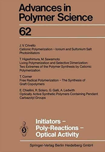 Cover for Initiators -- Poly-Reactions -- Optical Activity