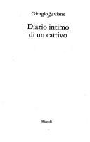 Cover for Diario intimo di un cattivo