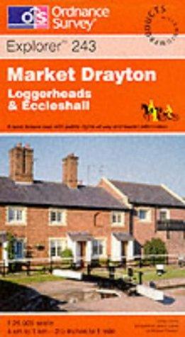 Cover for Market Drayton, Loggerheads and Eccleshall (Explorer Maps)