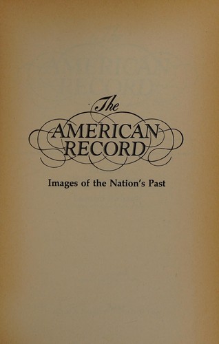 Cover for The American record