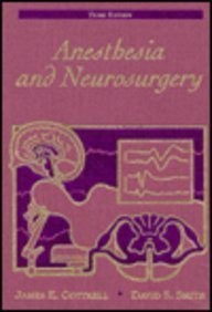 Cover for Anesthesia and neurosurgery