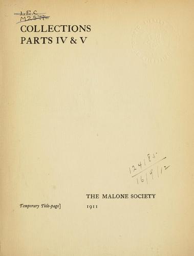 Cover for Collections.