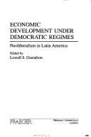 Cover for Economic development under democratic regimes
