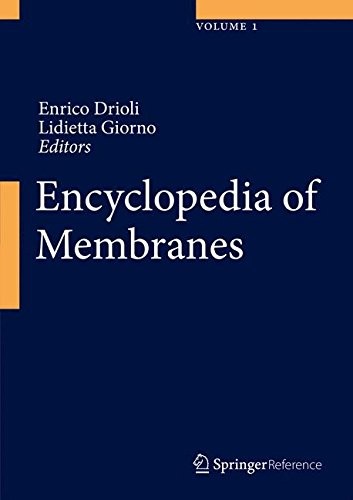 Cover for Encyclopedia of Membranes