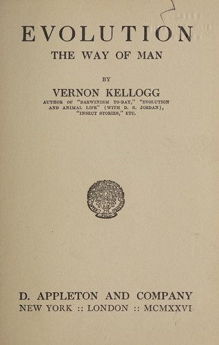 Cover for Evolution