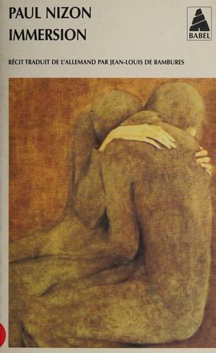 Cover for Immersion