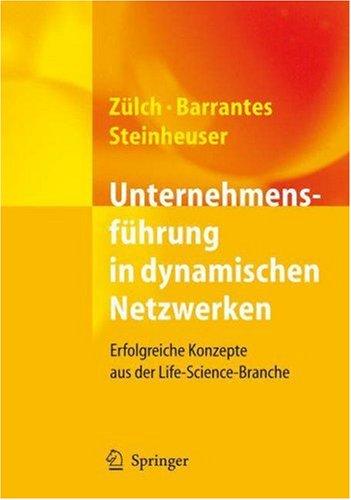 Cover for Unternehmensführung in dynamischen Netzwerken