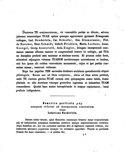 Cover for Homerica particula gar nusquam refertur ad insequentem sententiam