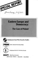 Cover for Eastern Europe and democracy