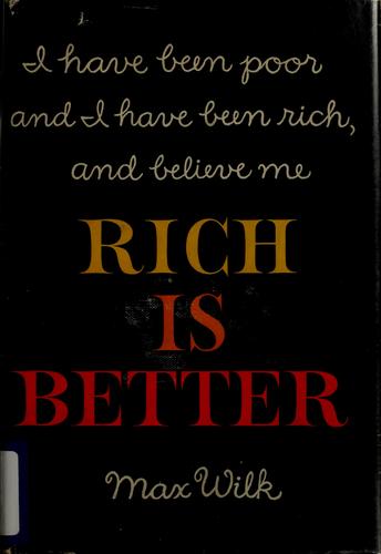 Cover for Rich is better