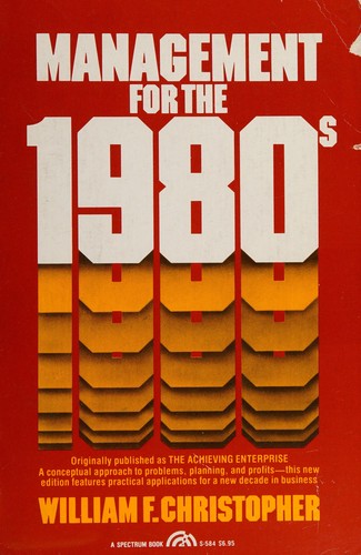 Cover for Management for the 1980's