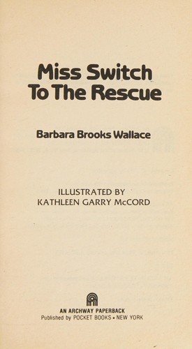 Cover for Miss Switch to the rescue