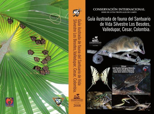 Cover for Gui a ilustrada de fauna del Santuario de Vida Silvestre Los Besotes, Valledupar, Cesar, Colombia