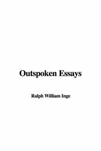 Cover for Outspoken Essays