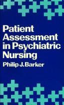 Cover for Patient Assessment in Psychiatric Nursing