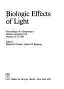 Cover for Biologic Effects of Light