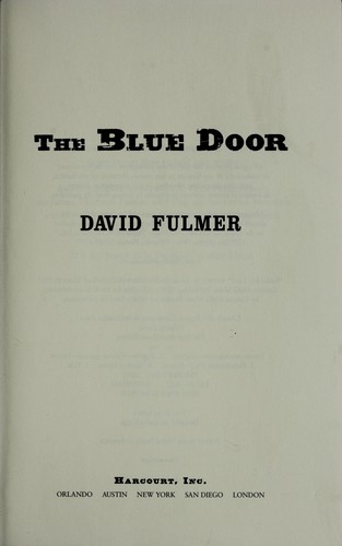 Cover for The blue door