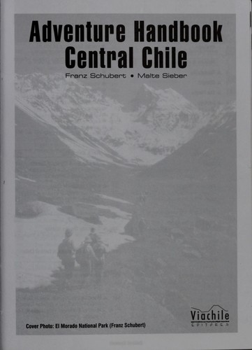 Cover for Adventure Handbook Central Chile