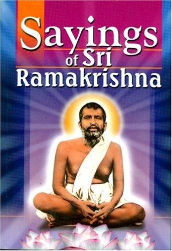 Cover for Sayings of Sri Ramakrishna