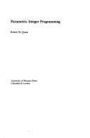 Cover for Parametric integer programming