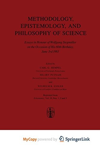 Cover for Methodology, Epistemology, and Philosophy of Science