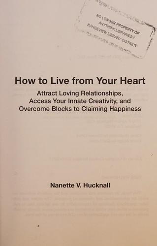 Cover for How to Live from Your Heart