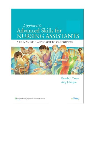 Cover for Lippincott's advanced skills for nursing assistants