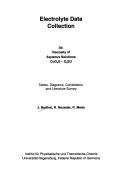 Cover for Electrolyte Data Collection
