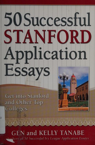 Cover for 50 successful Stanford application essays