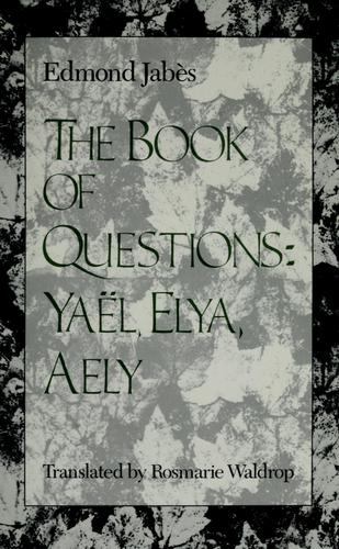 Cover for The book of questions
