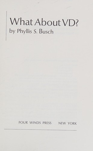 Cover for What about VD?