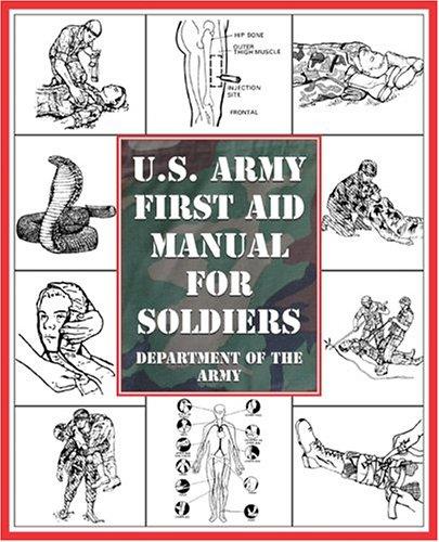 Cover for U.S. Army first aid manual for soldiers