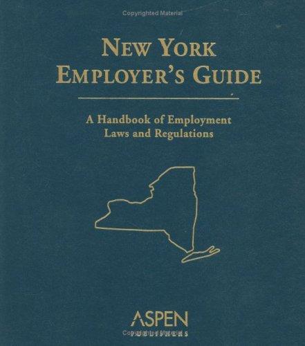Cover for New York Employer's Guide