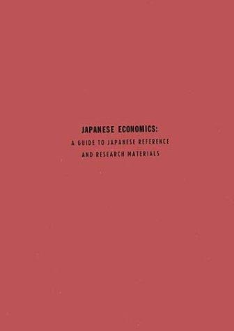 Cover for Japanese economics