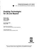 Cover for Enabling technologies for 3G and beyond