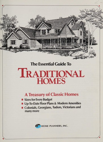 Cover for The Essential guide to traditional homes