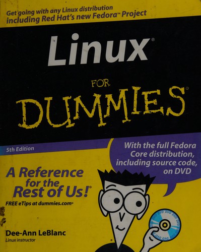 Cover for Linux for dummies