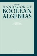 Cover for Handbook of Boolean algebras
