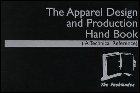 Cover for Apparel Design and Production Handbook a Technical Reference
