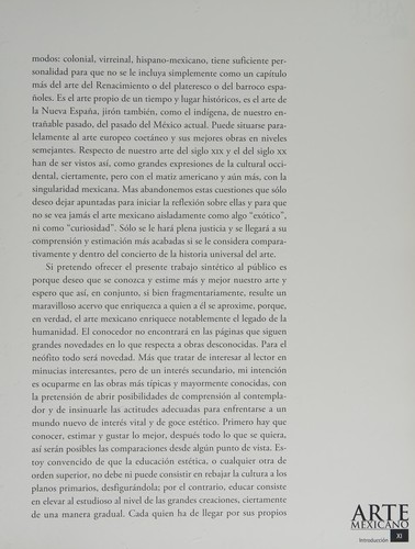 Cover for Arte mexicano