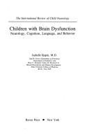 Cover for Children with brain dysfunction