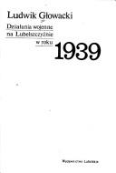 Cover for Działania wojenne na Lubelszczyźnie w roku 1939