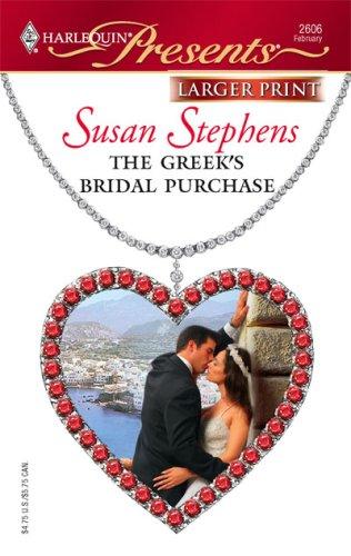 Cover for The Greek's Bridal Purchase (Larger Print Presents)